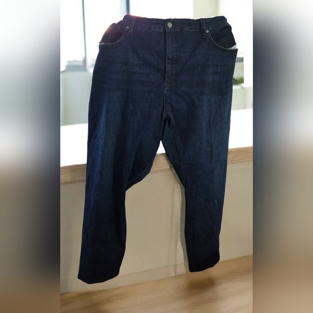NYDJ Dark Blue Jeans Size 28WP
